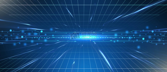 藍色科技展板背景 創(chuàng)意設計如何賦能未來展示